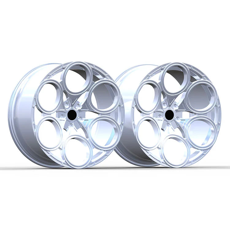 Lamborghini URUS용 글로스 실버 단조 휠